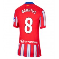 Fotbalové Dres Atletico Madrid Pablo Barrios #8 Dámské Domácí 2024-25 Krátký Rukáv